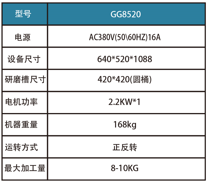 大型磁力拋光機(jī)參數(shù)