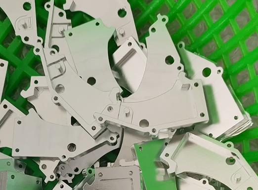 CNC機(jī)加工鋁件去刀紋去毛刺效果