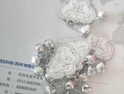 銀制服飾飾品配件清洗拋亮拋光效果